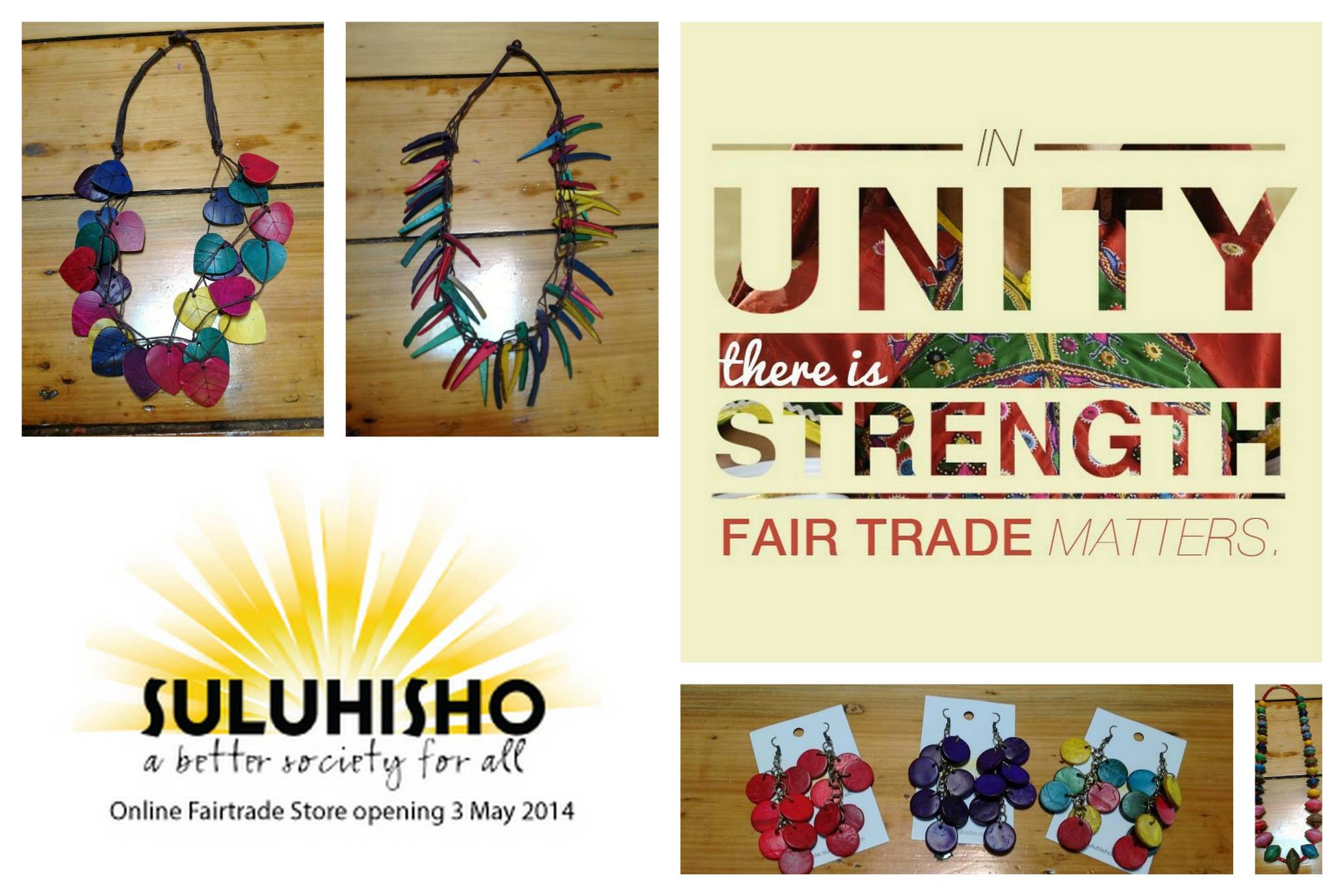 Fair Trade crafts on display